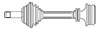 FARCOM 121589 Drive Shaft